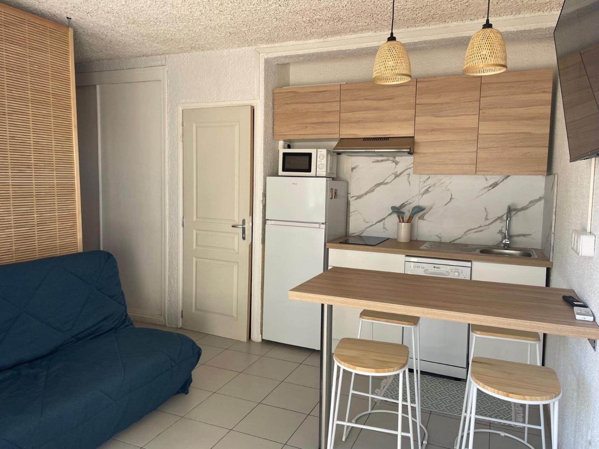 Studio Cosy A 300M De La Mer, Face Aux Festivals, Derriere La Night Life Le Barcarès Exterior foto